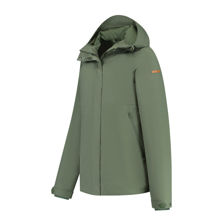Skylar Women - Hardshell jacket - Waterproof - Green FL