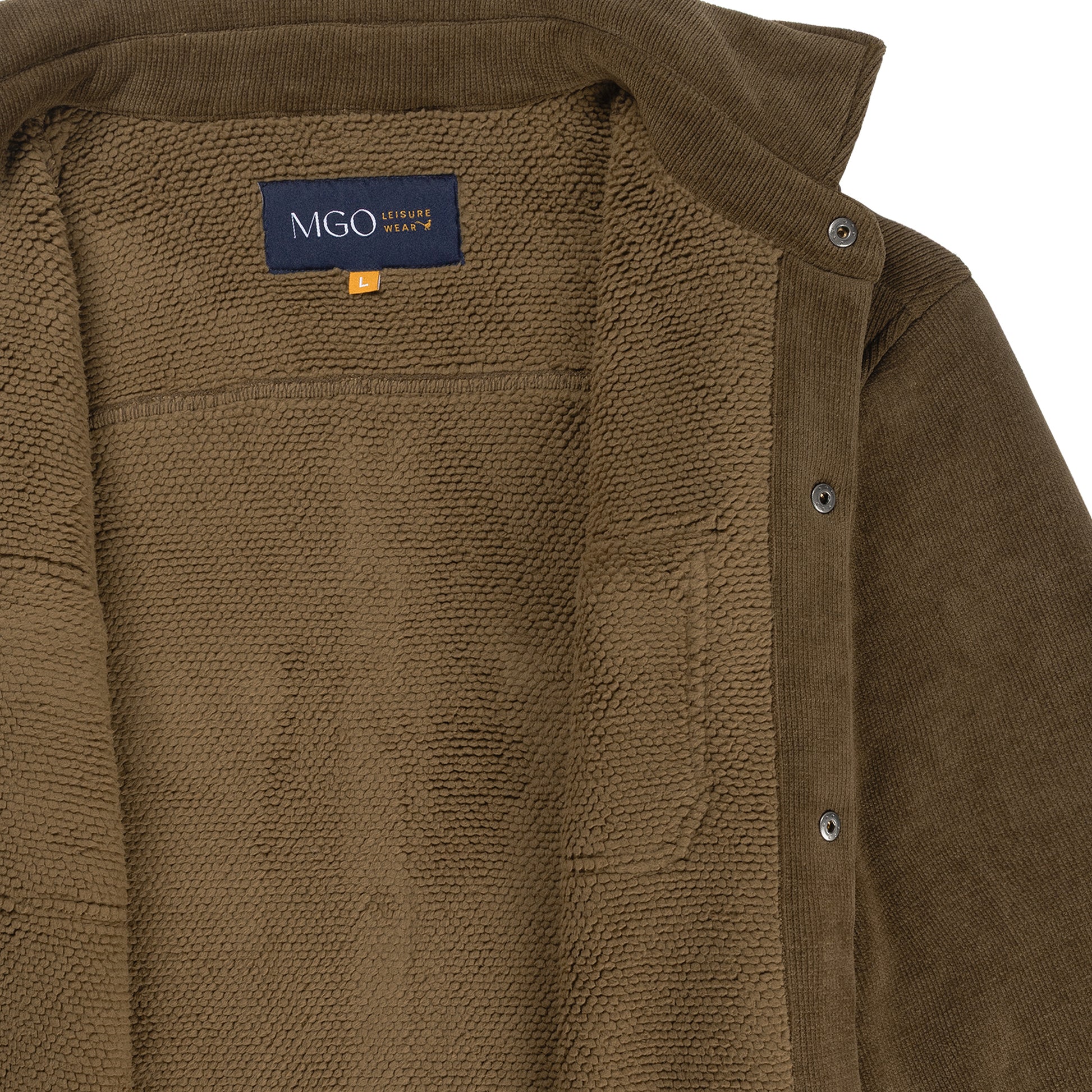 Zain Men - Overshirt - Fleece cardigan - Dark brown DCI