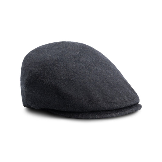 Tod Men - Flat Cap - Wool Blend - Navy ACC1