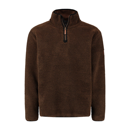 Andrew Jumper - Fleece - Brown F