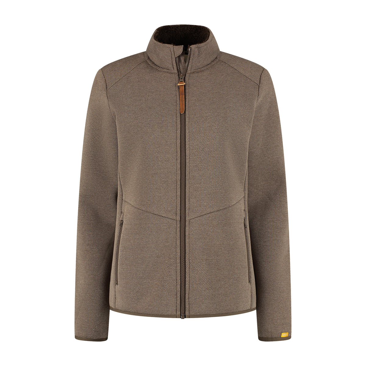 June Women - Outdoor Vest - Teddy Lining - Dark Brown F