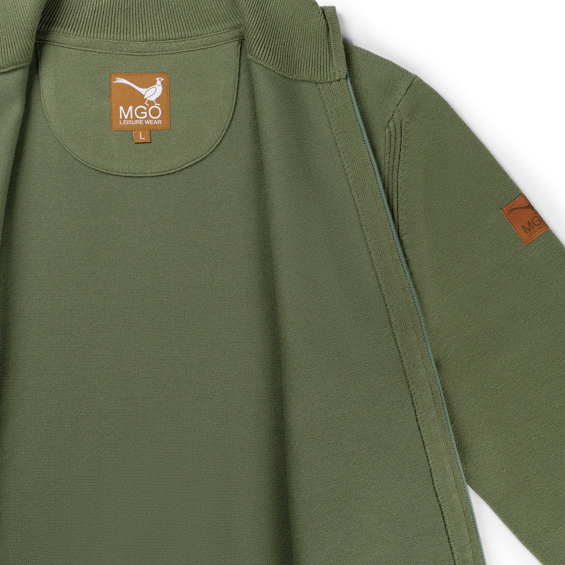 Blake Men - Outdoor cardigan - Green DCI