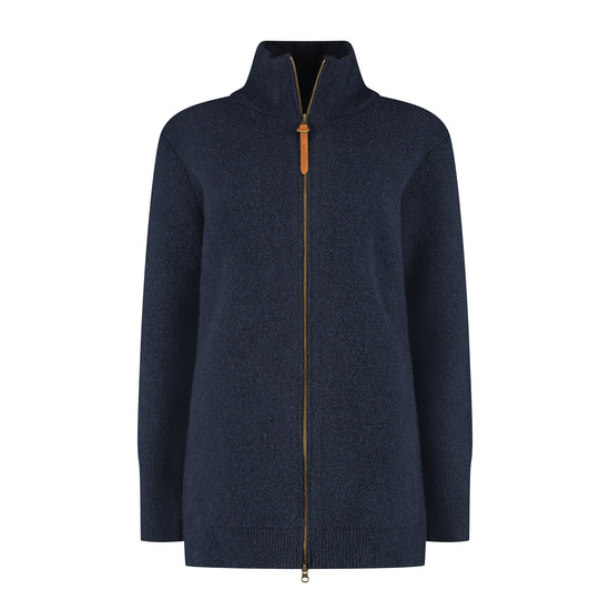 Nia Women - Mid-Length Outdoor Vest - Navy F