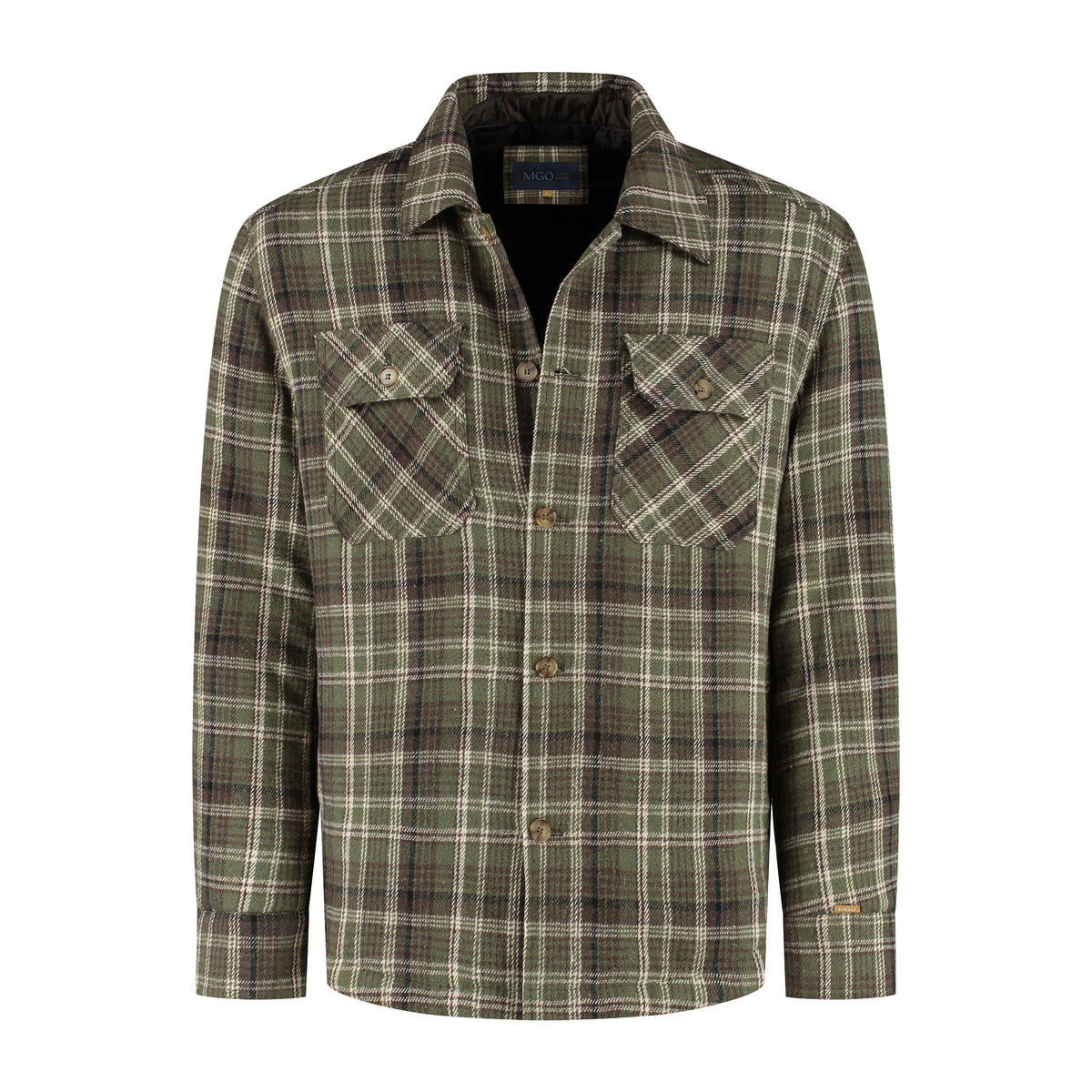 Duke Men - Shacket - Lightweight jacket - Padded shirt - Green F