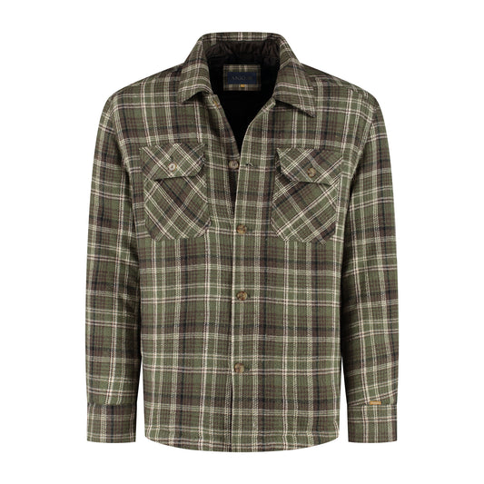 Duke Men - Shacket - Lightweight jacket - Padded shirt - Green F