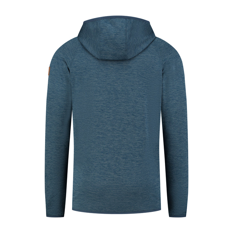 Cody Men - Outdoor cardigan - Fleece lining - Blue B