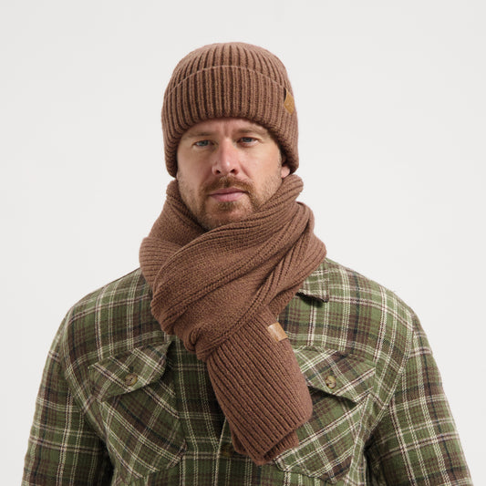 Hayle Men - Beanie - Brown MV