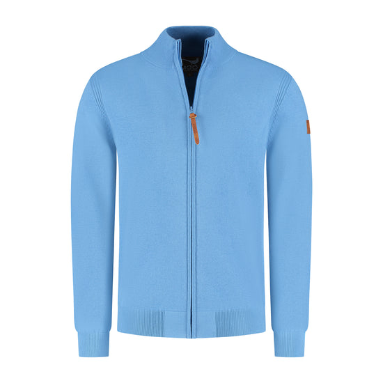 Blake Men - Outdoor cardigan - Blue F