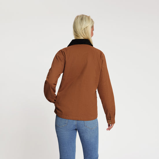 Winnie Women - Barn Jacket - Brown MV3