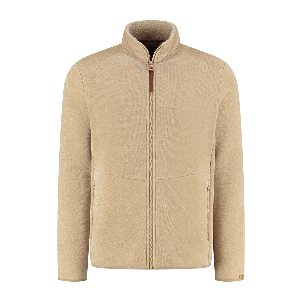 Helmer Men - Outdoor Vest - Fleece - Sand F