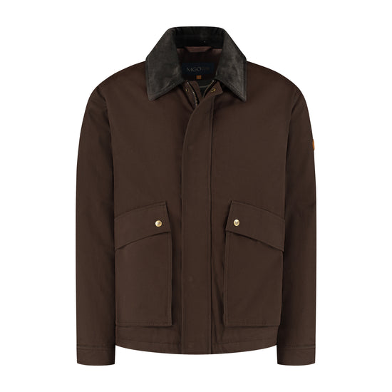 Wesley Men - Barn Jacket - Dark Brown F