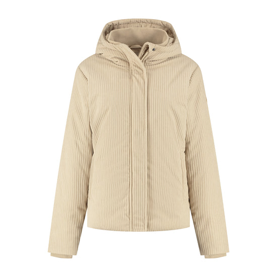 Steffy Women - Winter Jacket - Corduroy - Sand F