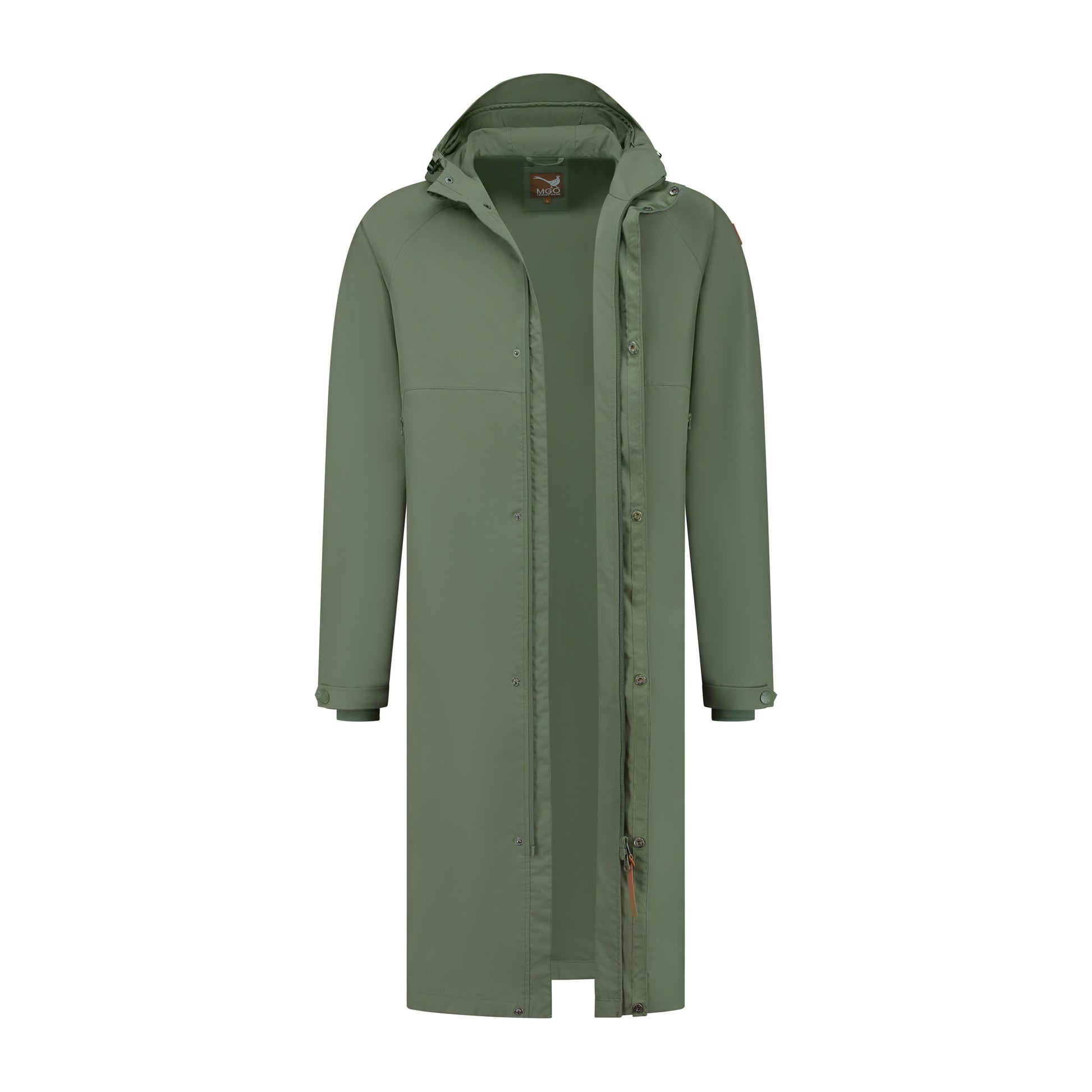 Linc - Long raincoat - Men - Green CVO