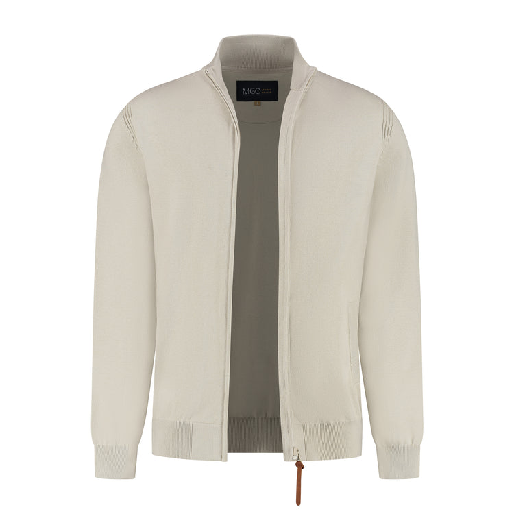 Ethan Men - Outdoor cardigan - Sand CVO