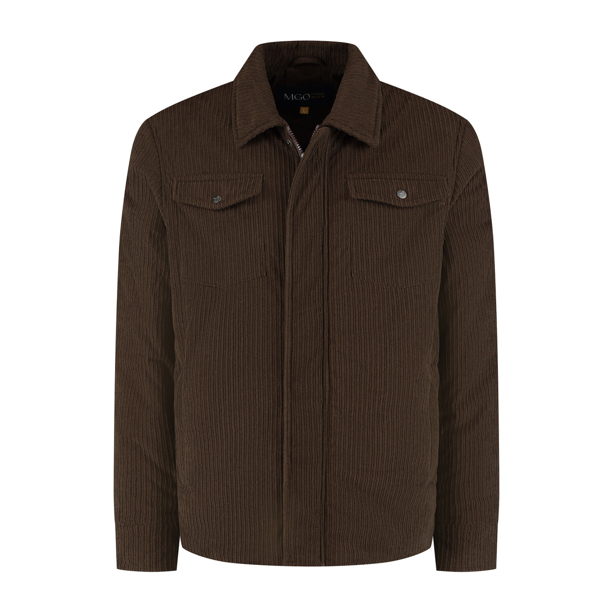 Stan Men - Shacket - Lined Jacket - Dark Brown F