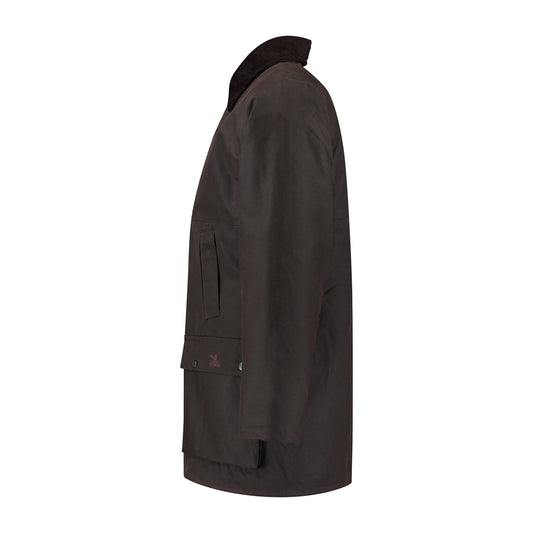 British - Wax jacket - Lady - Brown L