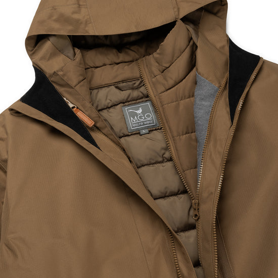 Liam - 3-in-1 jacket - Men - Brown DCB