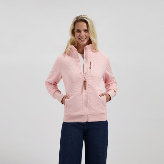 Flo Women - Outdoor cardigan - Pink MV