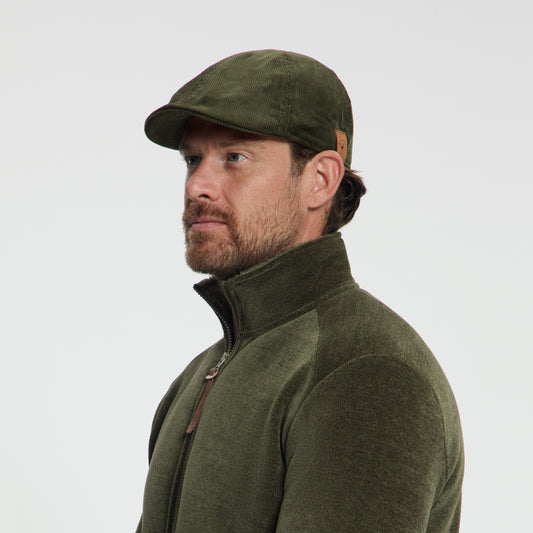 Tay - Unisex Flat Cap - Dark Green MV2