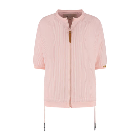 Yule Women - Cardigan - Short sleeves - Pink F