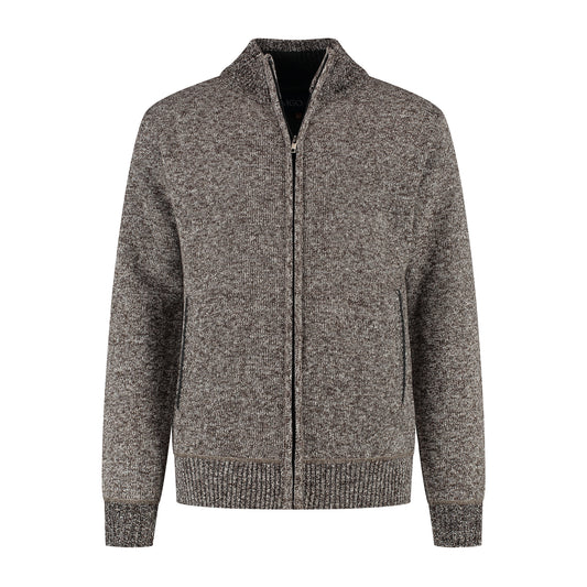 Patrick Men - Outdoor Vest - Fleece - Dark Brown F