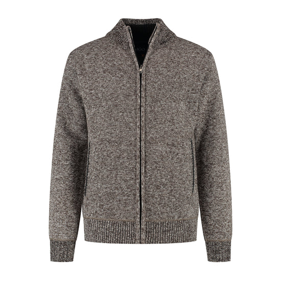 Patrick Men - Outdoor Vest - Fleece - Dark Brown F