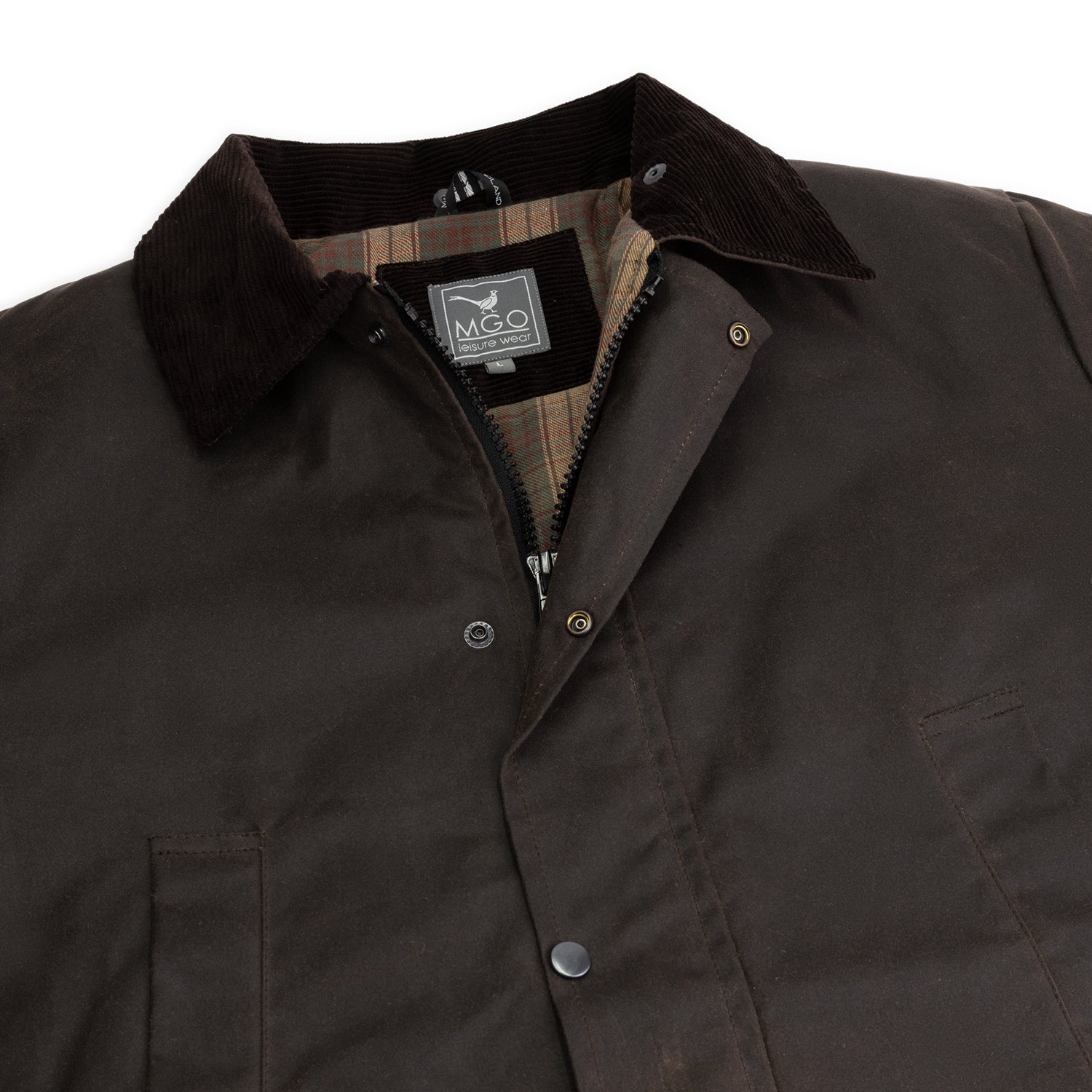 Brandon - Wax jacket - Men - Black DCB