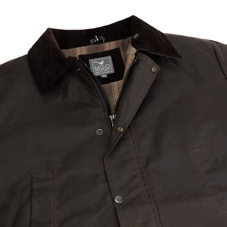 Brandon - Wax jacket - Men - Black DCB